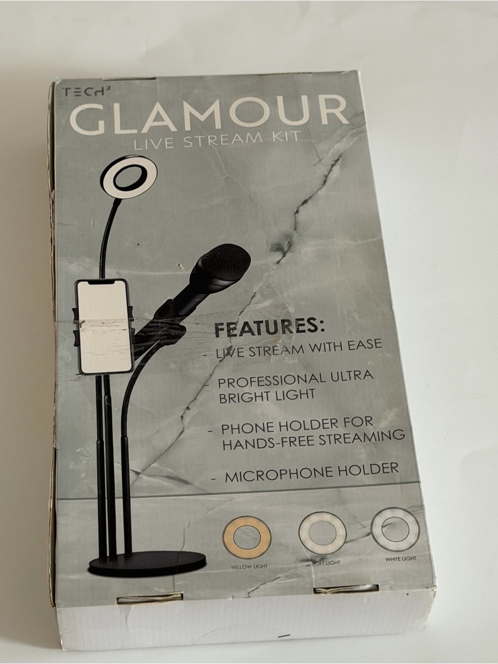 Glamour Live Stream Kit - Black